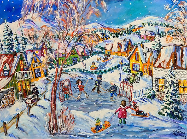 Image of art work “Winter Up North”