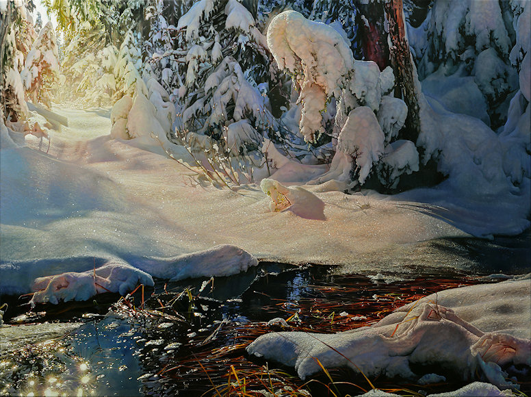 Image of art work “Awakening Brook”