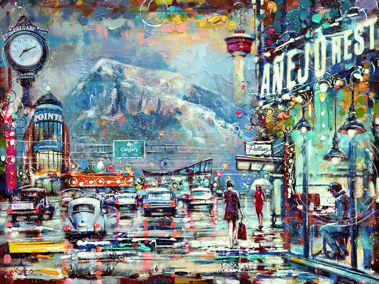 Image of art work &ldquo;At the Anejo Restaurant&rdquo;