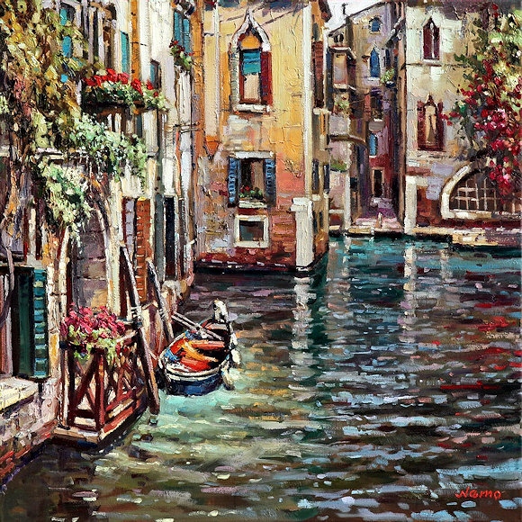 Image of art work “Morning in Venice”