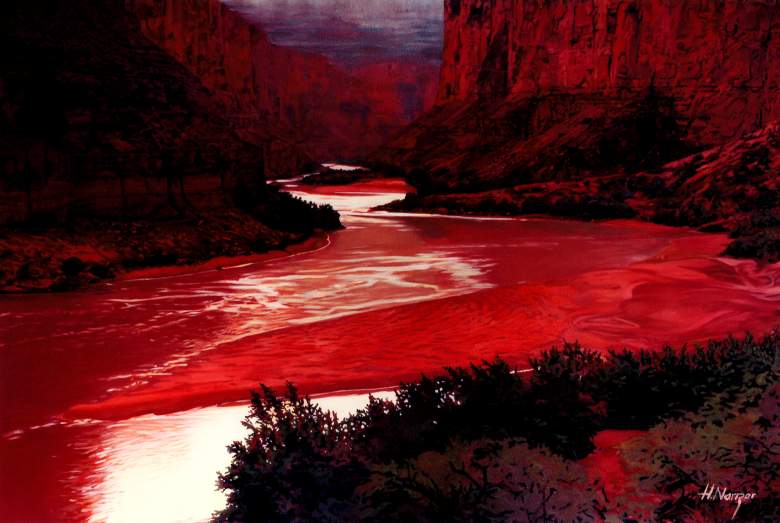 Image of art work “Aguas Dorados Grand Canyon Series II”