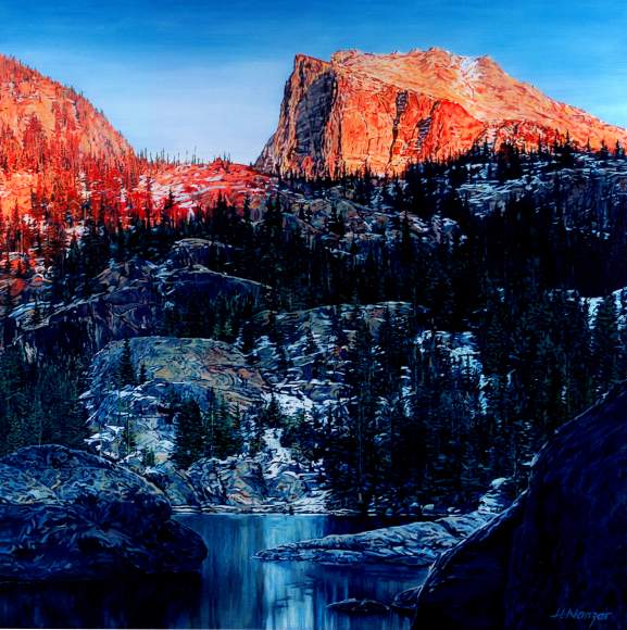Image of art work “High Country in Color At Dawn”