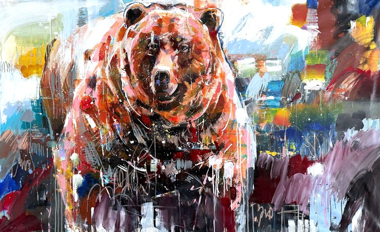 Image of art work “The Face of Courage”