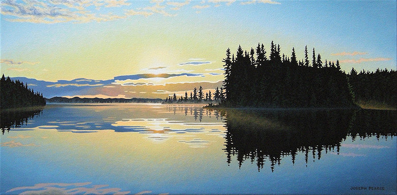 Image of art work &ldquo;Opeongo Sunrise Study&rdquo;