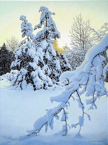 Image of art work &ldquo;Winter Sunrise Study&rdquo;