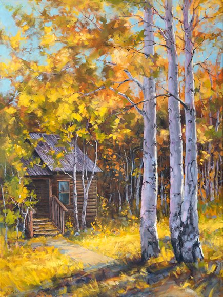 Image of art work “Aspen Haven”