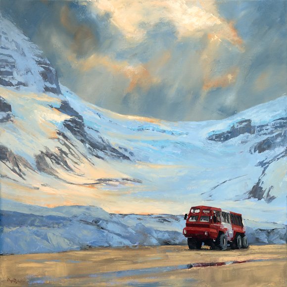 Image of art work “Columbia Icefields”