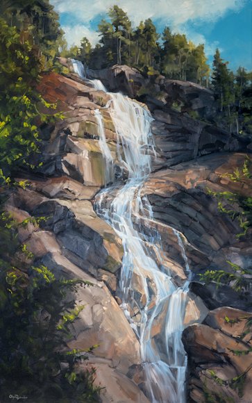 Image of art work “Radiant Falls”