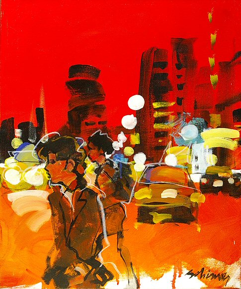 Image of art work “Montreal en Rouge”