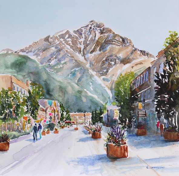 Image of art work “Banff Summer”