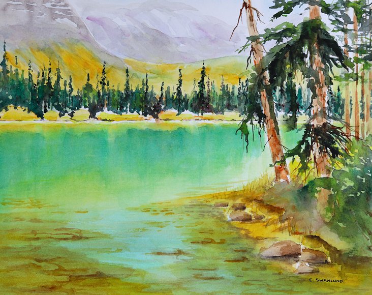 Image of art work “Mary Lake”