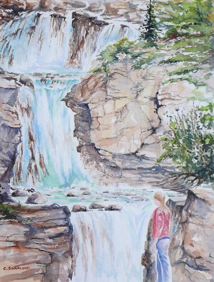 Image of art work “Tangle Falls”