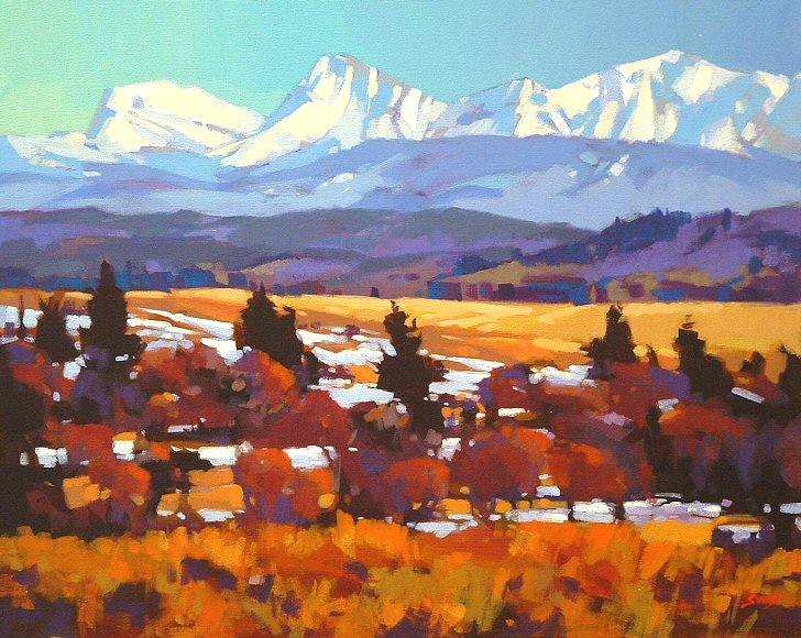 Paintings by Mike Svob