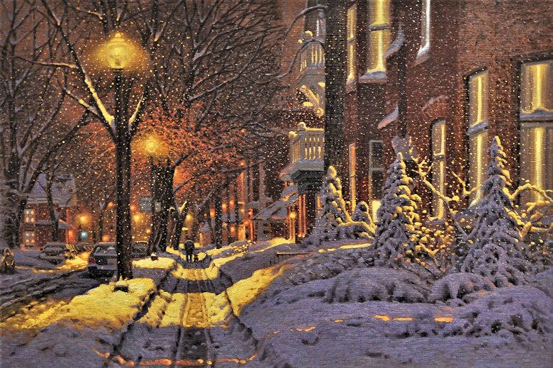 Image of art work “Neige en Novembre Québec”