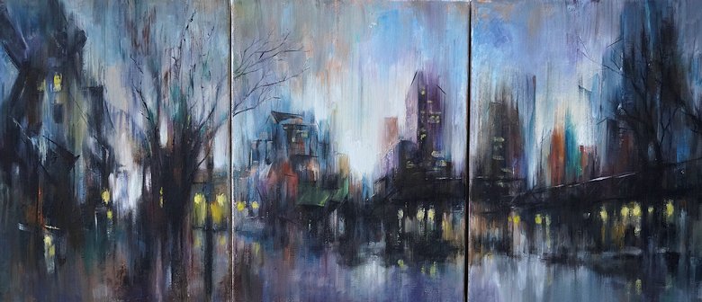 Image of art work “After the Rain - triptych”