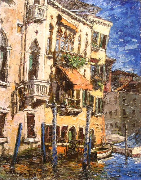 Image of art work “Rest Place of Venice III”