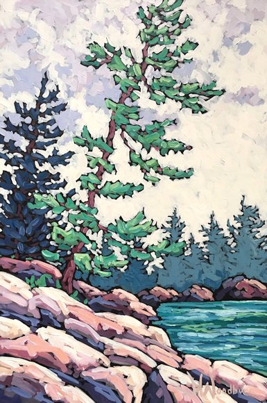 Image of art work “Barclay Island Bay”