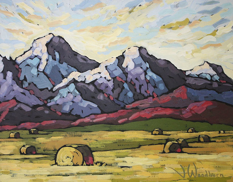 Image of art work “Foothills Study”