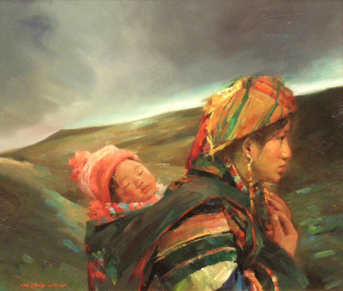 Image of art work “Mother and Child II”