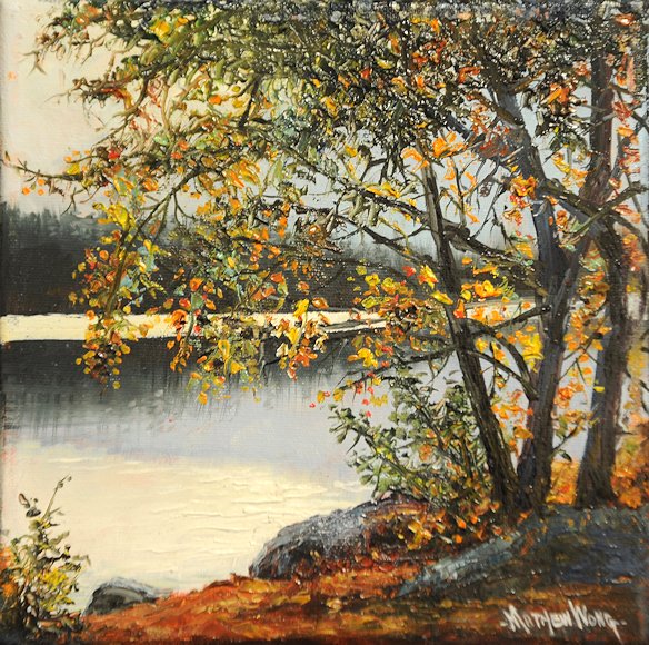 Image of art work “Autumn Grace (Pincher Creek)”