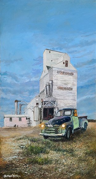 Image of art work “Prairie Icon (Shaunavon, Saskatchewan)”