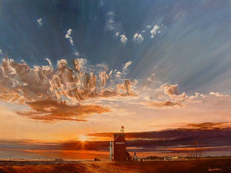 Image of art work “Prairie Sunset - Champion”