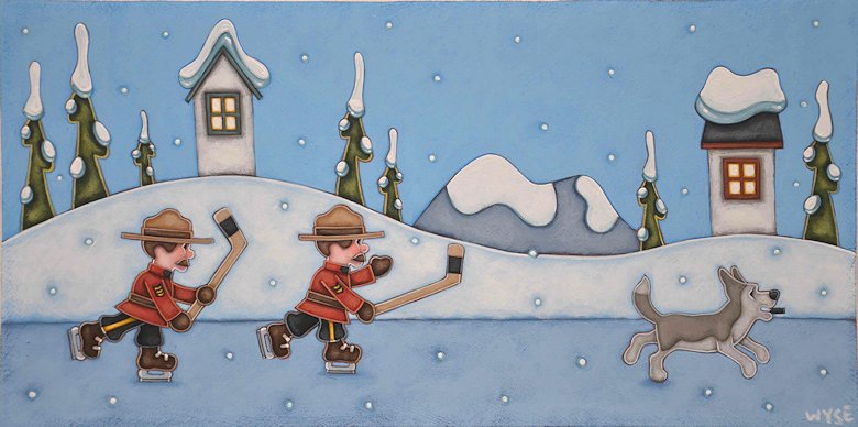 Image of art work “Bow River Bandit”