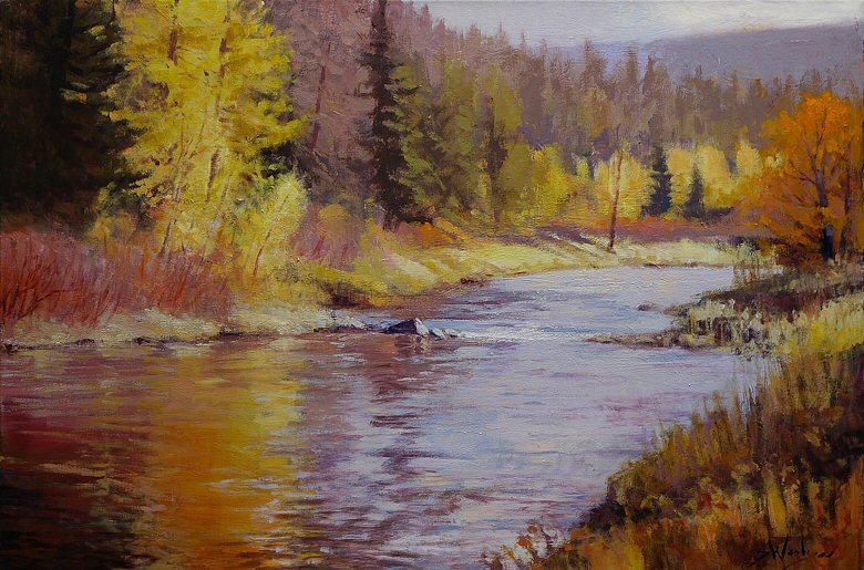 Image of art work “Fall on the Crowsnest”