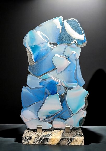 Image of art work “Ice Flow Series TW25-13”
