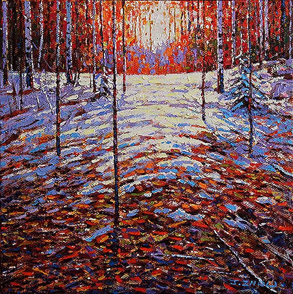 Image of art work &ldquo;A Fall Dusting&rdquo;