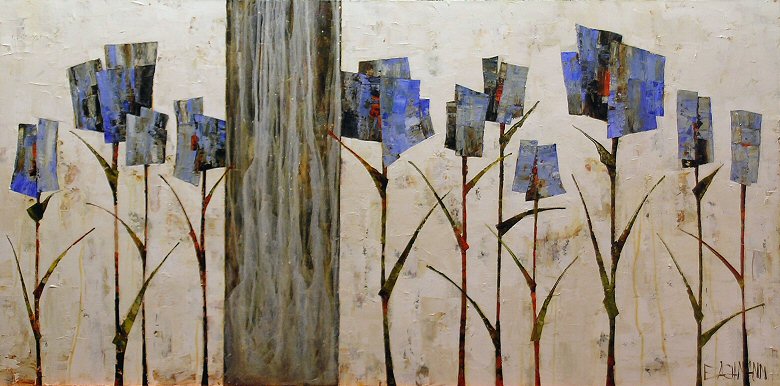 Image of art work &ldquo;Blue Poppies&rdquo;