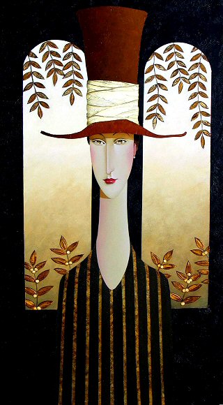 Image of art work &ldquo;Vienna Red Hat&rdquo;