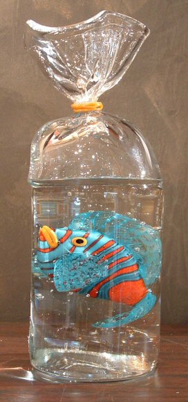 Image of art work “Fish in a Bag”
