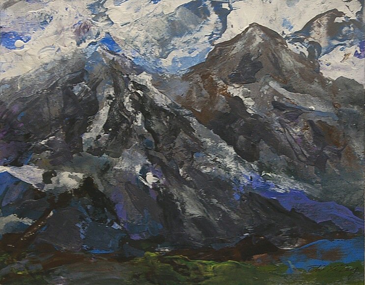 Image of art work &ldquo;The Rocky Mountain Sky&rdquo;
